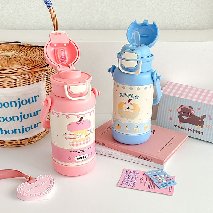 Women's Insulated Water Bottle with Cute Design Kalsten