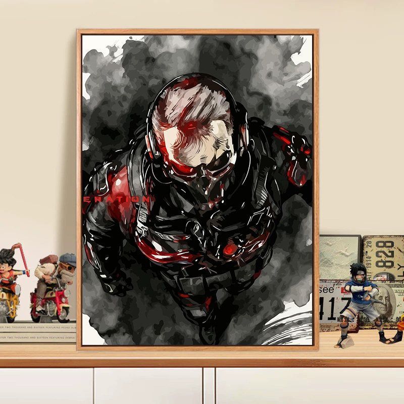 Action Hero Art Print Kalsten