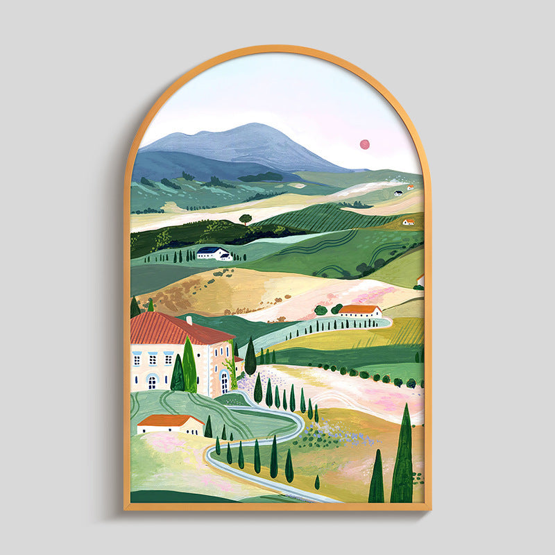 Artistic Landscape Wall Decoration
