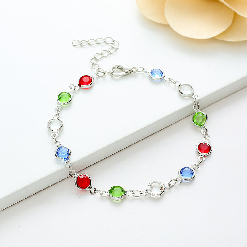 Colorful Gemstone Bracelet Kalsten