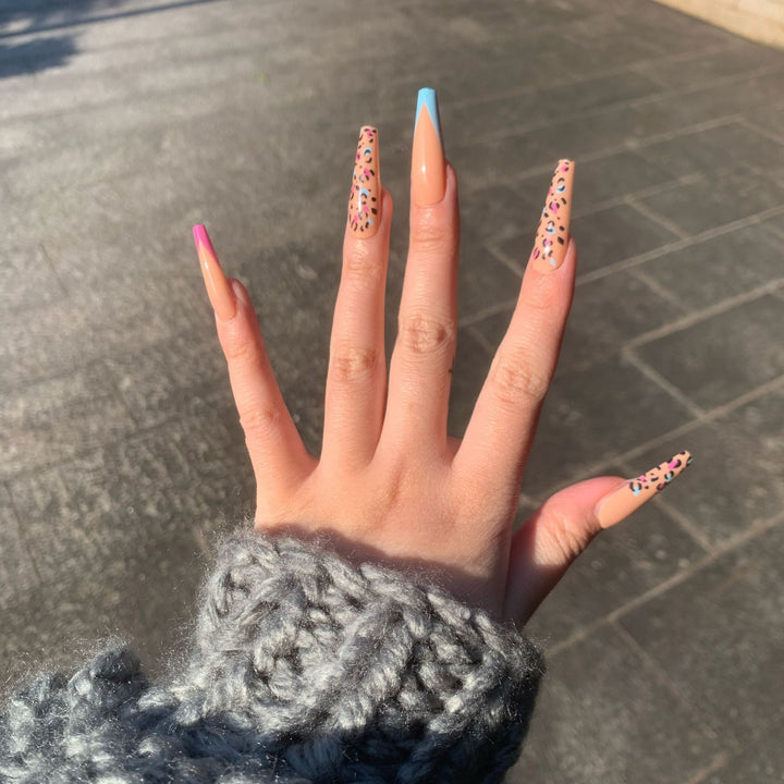 Artistic Stiletto Nail Extensions