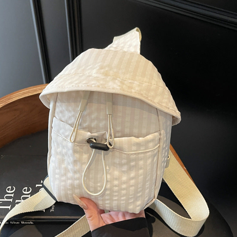 Compact Adjustable Crossbody Backpack