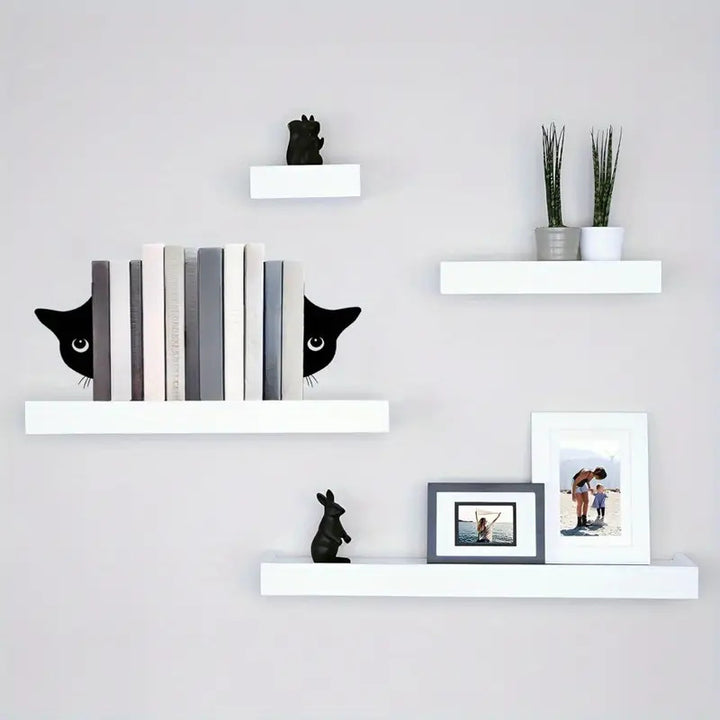 Decorative Cat-Themed Bookends