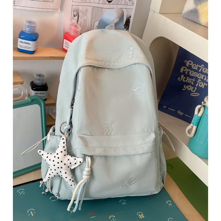 Decorative Embroidered Backpack Kalsten