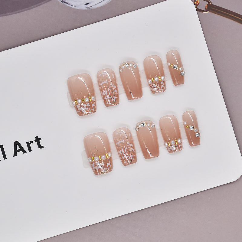 Elegant Press-On Nail Set Kalsten