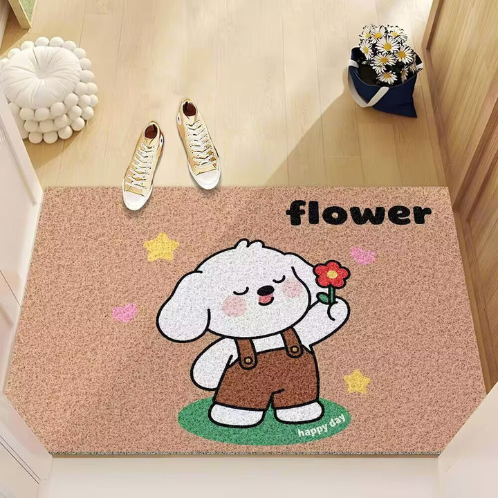 Dog-Themed Welcome Mat