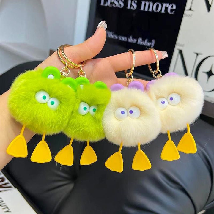 Playful Plush Creature Keychain Kalsten