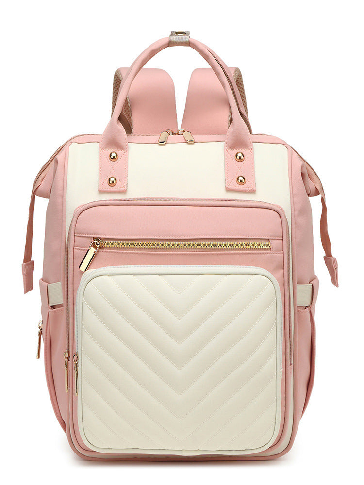 Trendy Quilted Multi-Functional Backpack Kalsten