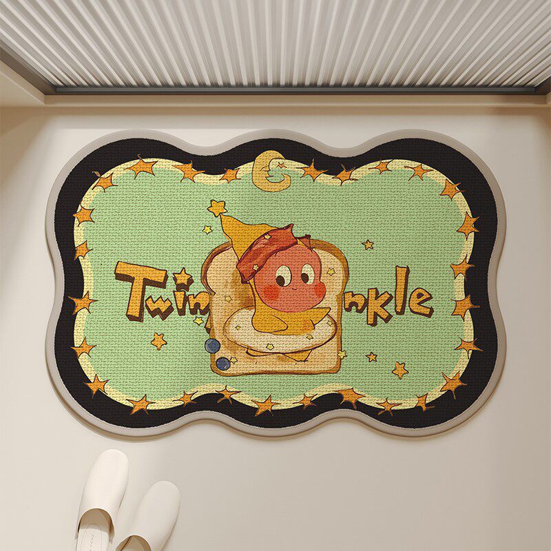 Playful Cartoon-Themed Area Rug