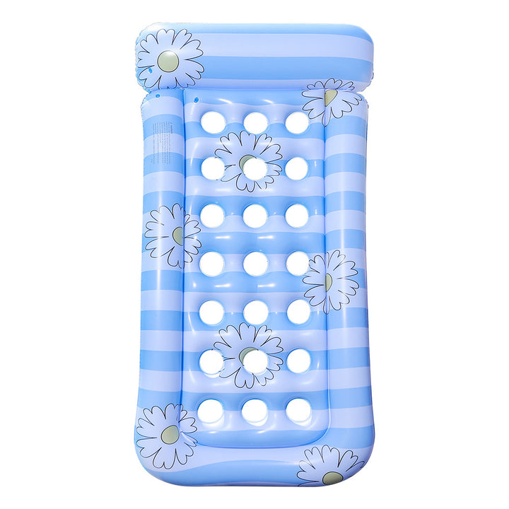 Women's Inflatable Lounger with Flower Design Kalsten
