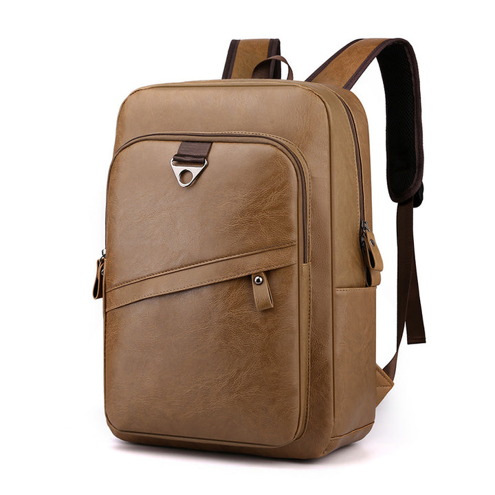 Professional Leather Laptop Backpack