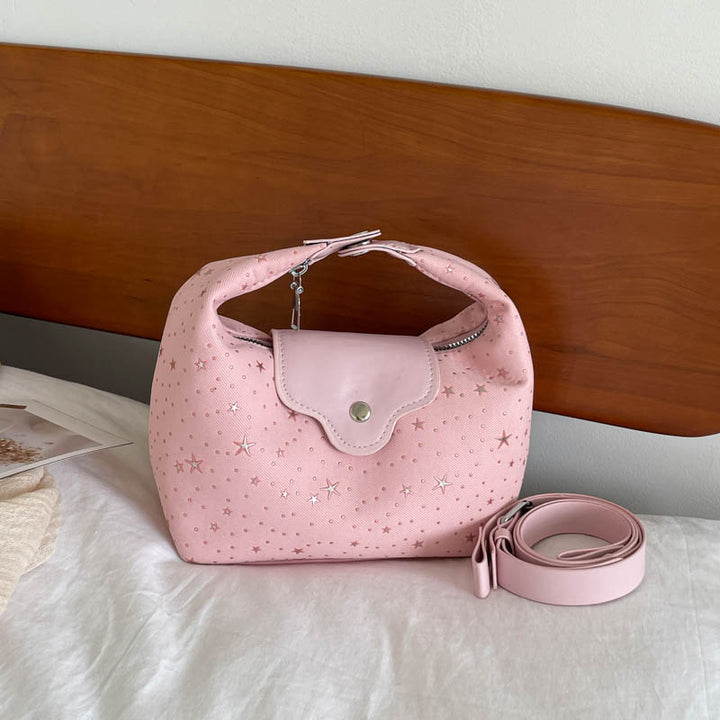 Stylish Starry Print Hobo Bag