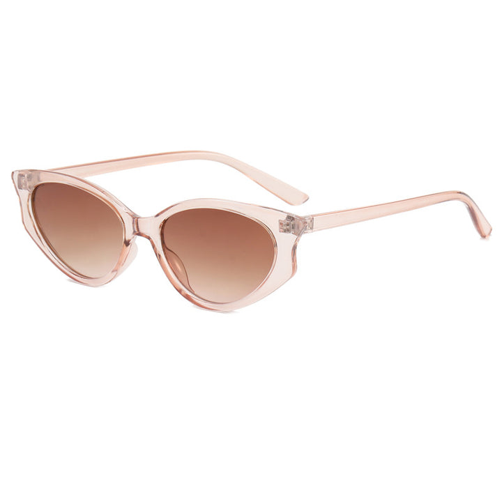 Women's Cat Eye Sunglasses with Transparent Frame Kalsten