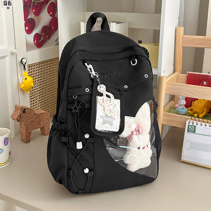 Cute Character-Themed Transparent Backpack Kalsten