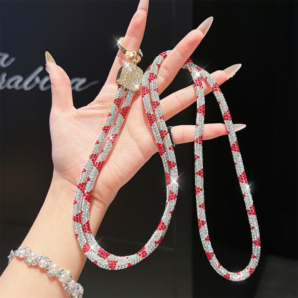 Sparkling Crystal Eyewear Chain Kalsten