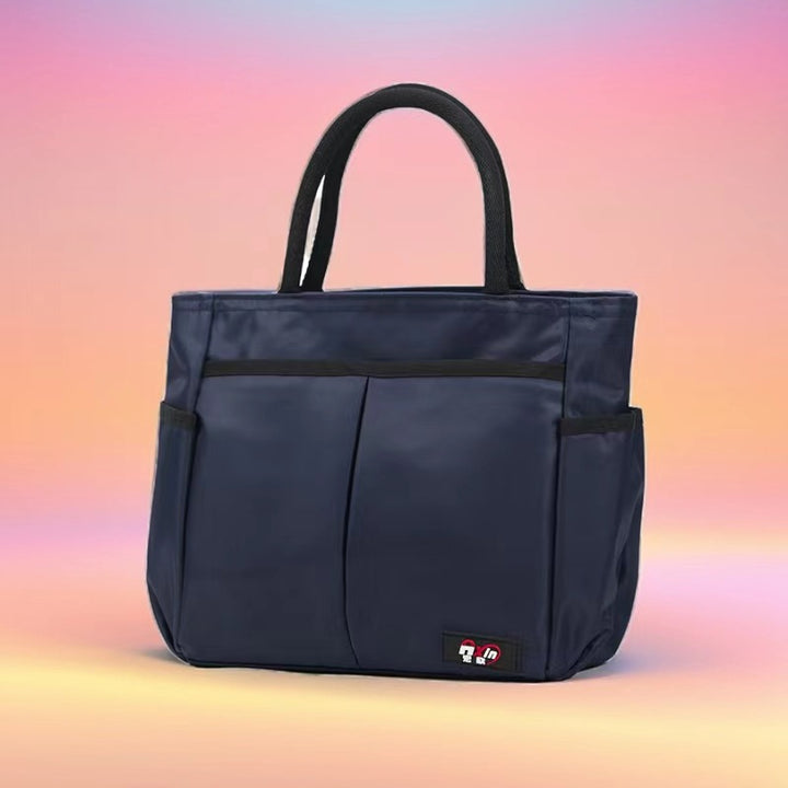 Multi-Pocket Candy Print Tote Bag Kalsten