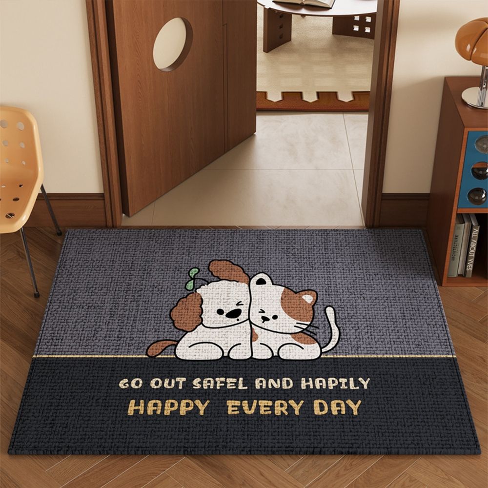 Cat-Themed Outdoor Doormat