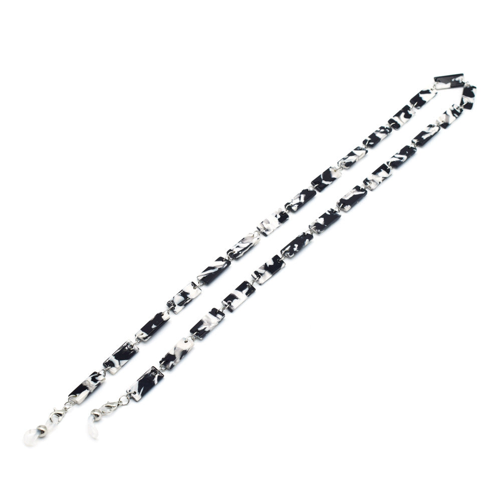 Stylish Tortoiseshell Pattern Eyewear Chain Kalsten