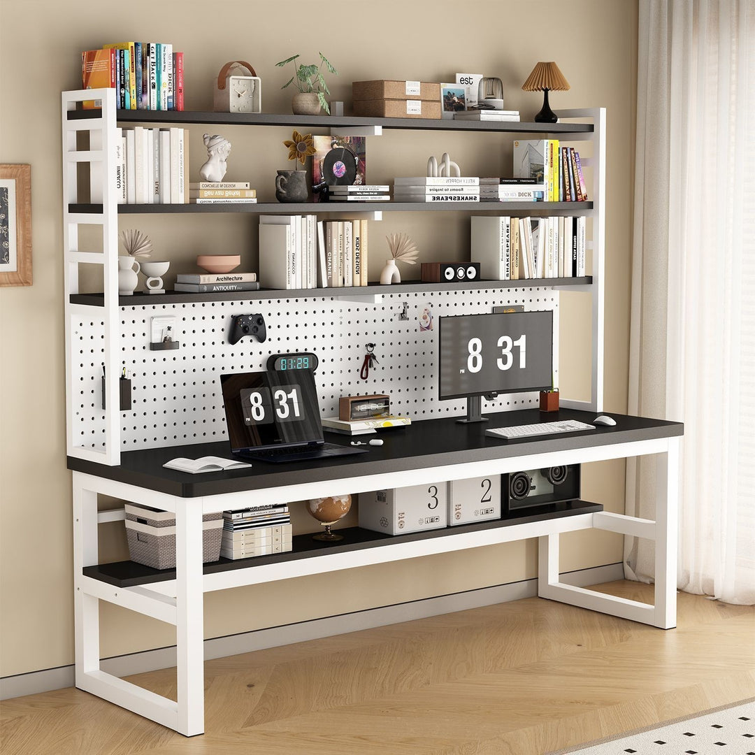Multifunctional workspace with shelf Kalsten