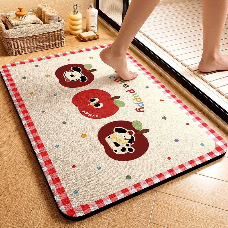 Cute Animal-Themed Memory Foam Bath Mat Kalsten