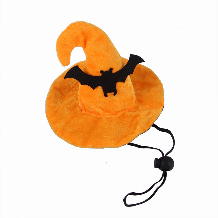 Halloween dog scarf with hat