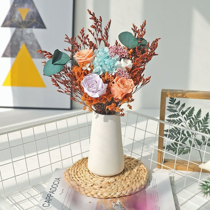 Elegant Decorative Faux Floral Arrangement
