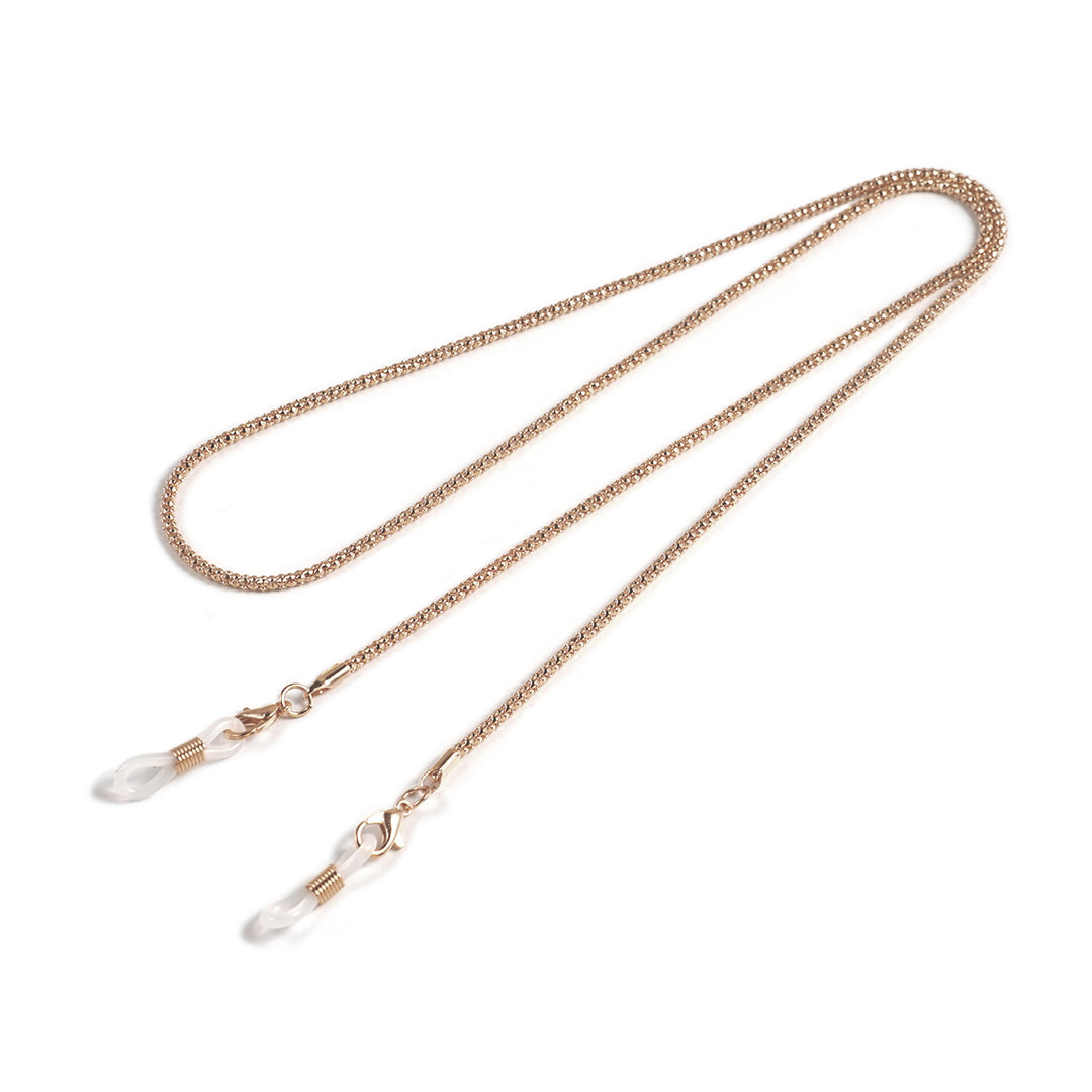 Elegant Gold Metal Eyewear Chain Kalsten