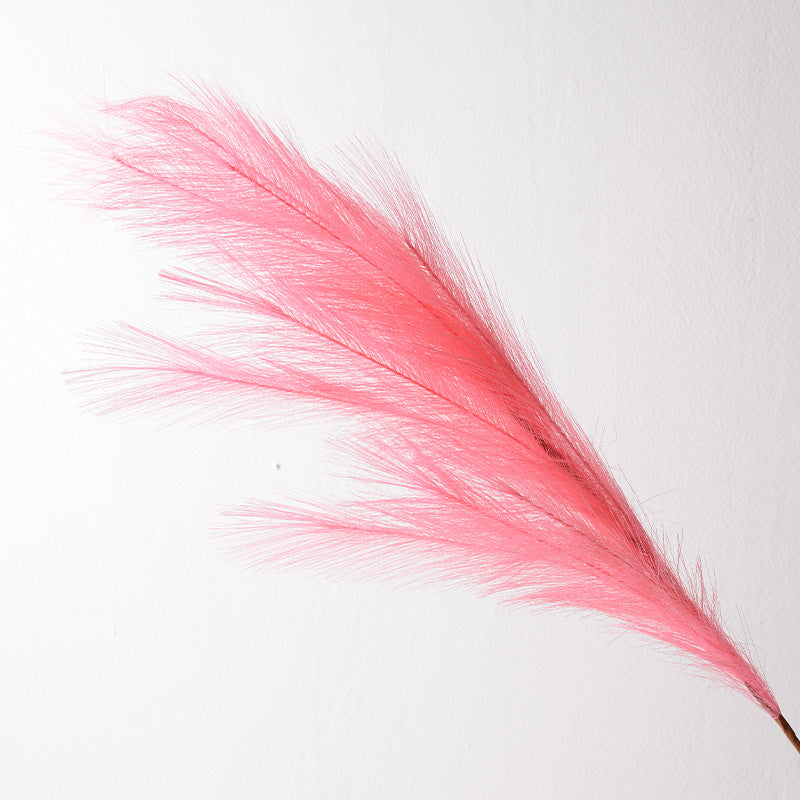 Decorative Faux Pampas Grass Stem