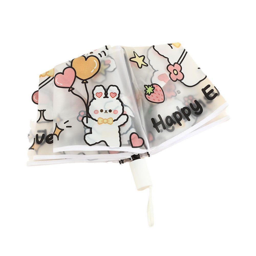 Women folding umbrella with cute animal design Kalsten