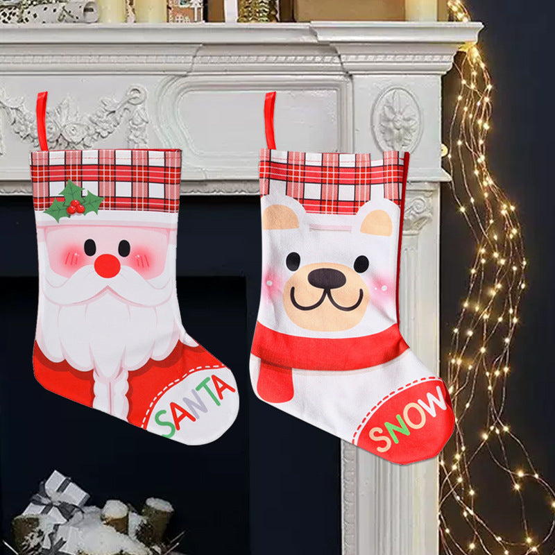 Christmas Themed Decorative Stocking