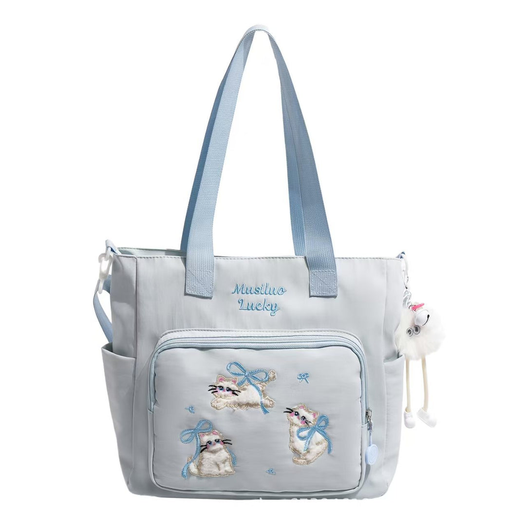 Cute Illustrated Tote Bag Kalsten