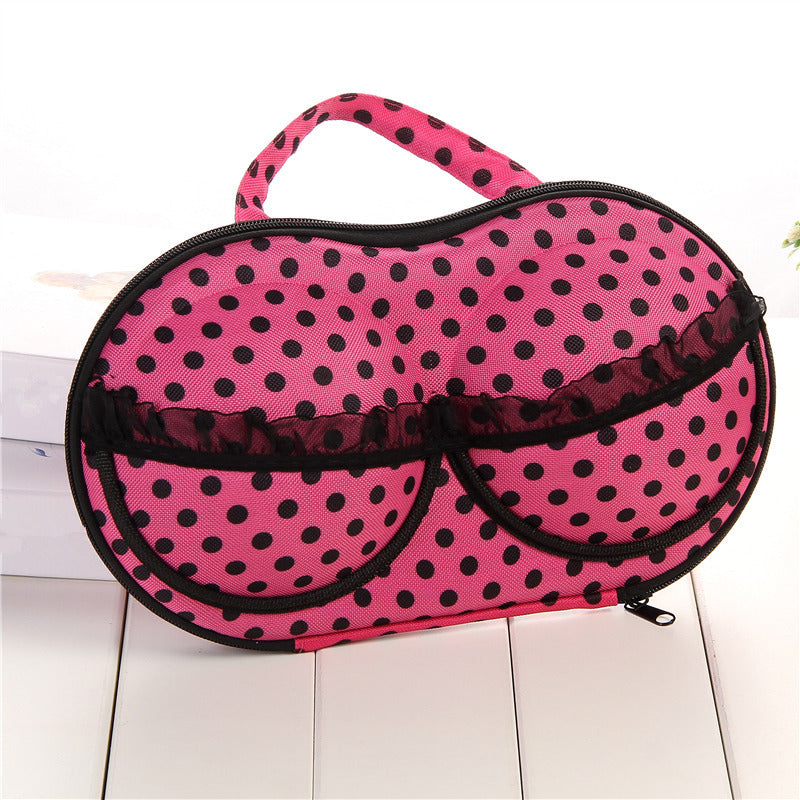 Stylish Dot Patterned Makeup Organizer Kalsten