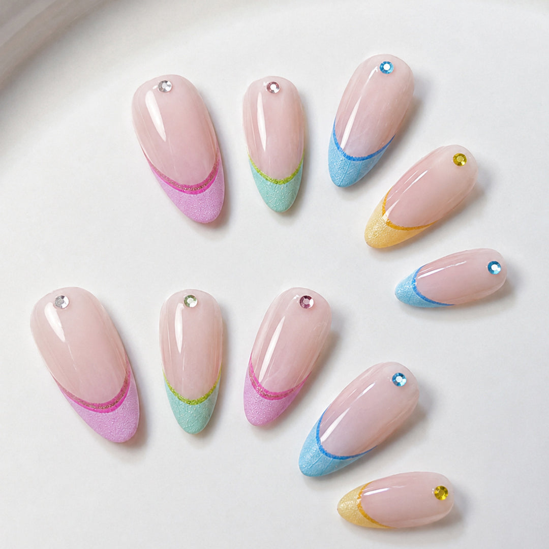 Elegant French Tip Nail Art