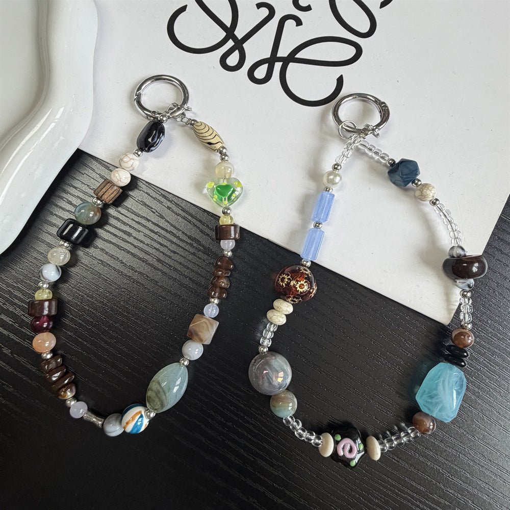 Handcrafted Beaded Keychain Kalsten