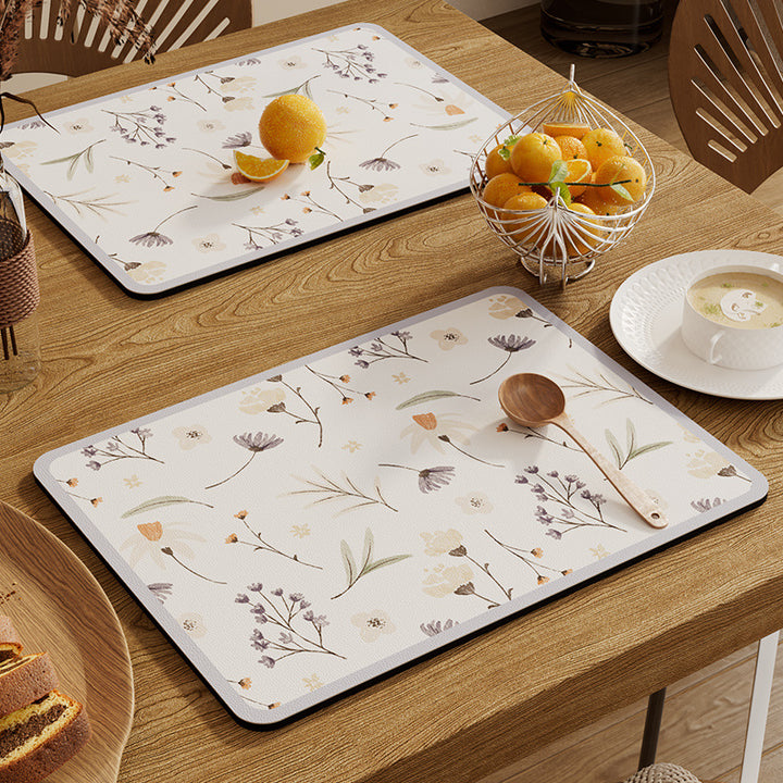 Decorative Vegetable-Themed Table Mat Kalsten