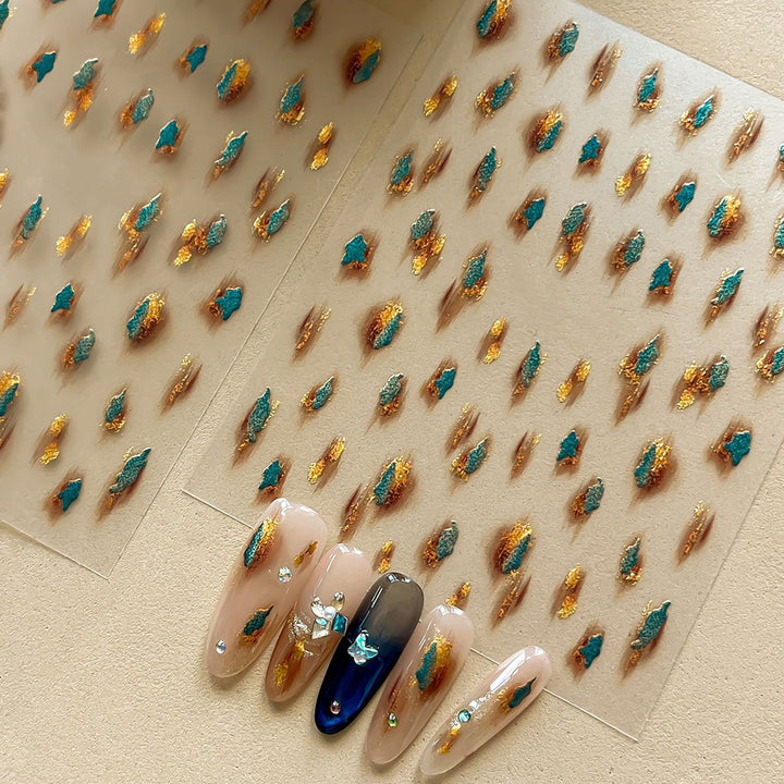 Creative Nail Art Glitter Transfers