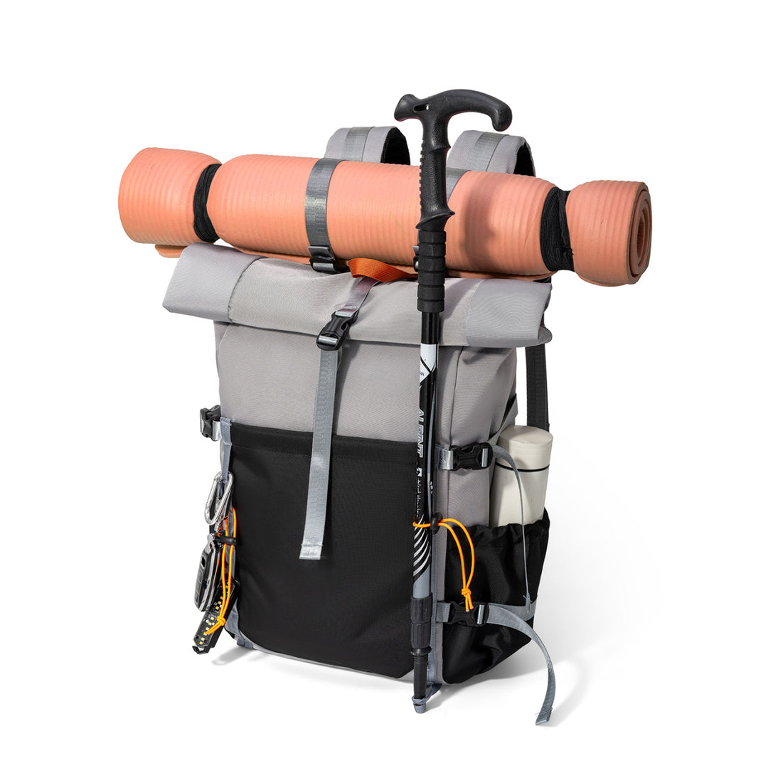 Versatile Roll-Top Outdoor Backpack Kalsten