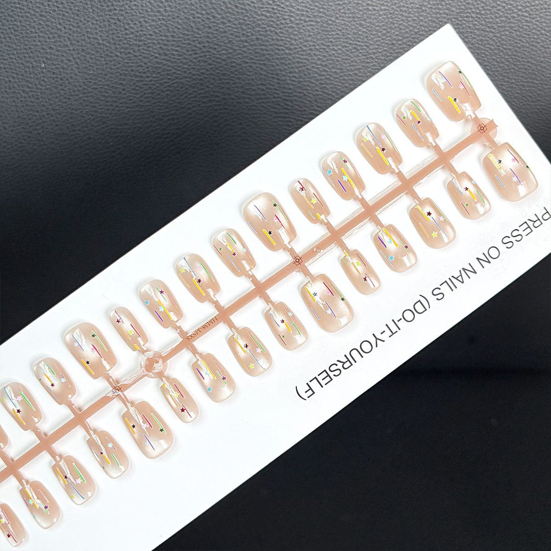 Premium Artistic Press-On Nail Set Kalsten