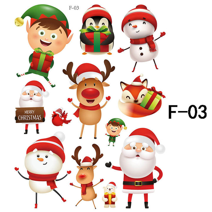 Festive Christmas Wall Decals Kalsten