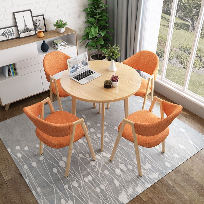 Dining chair with ergonomic upholstery and modern design Kalsten