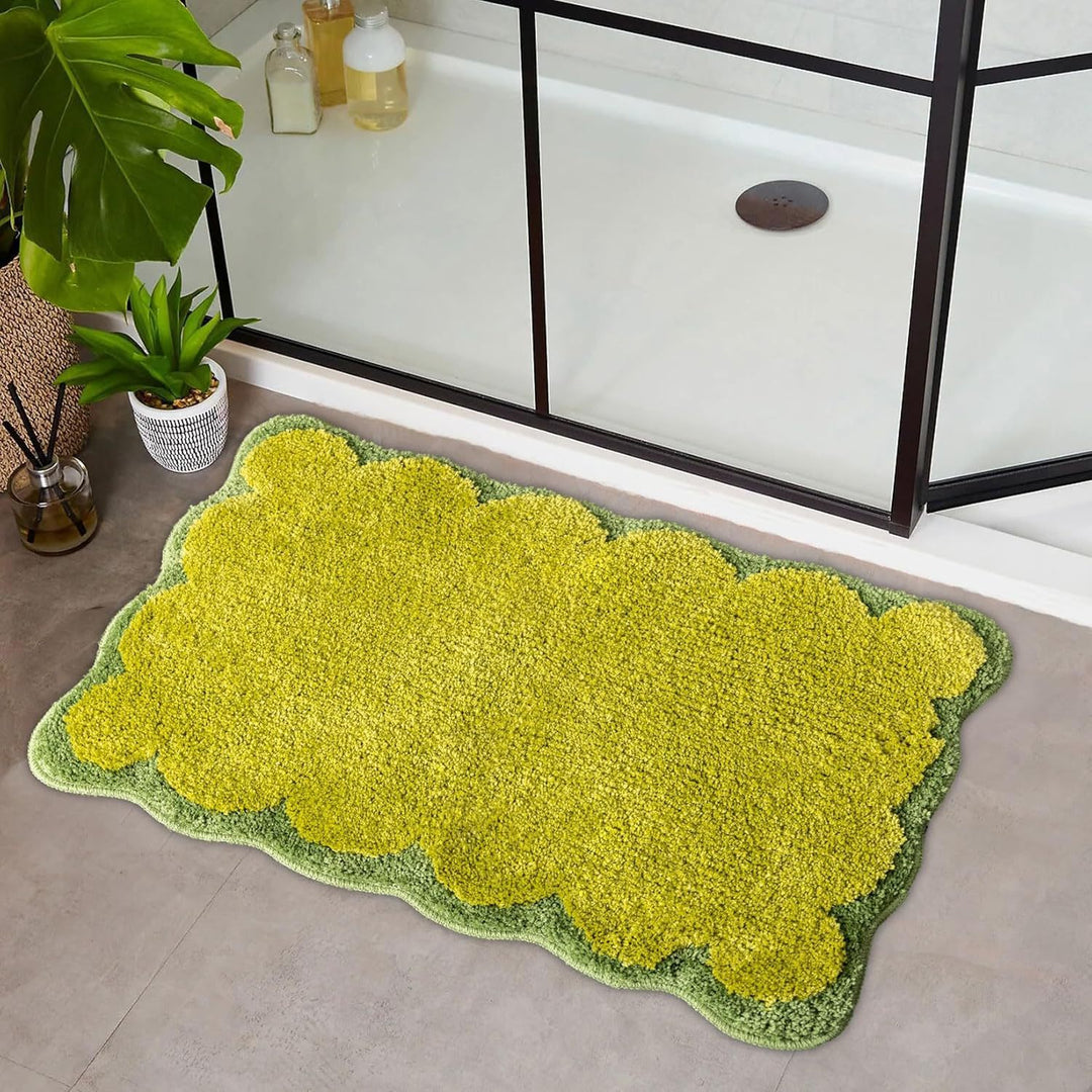 Plush Bathroom Rug Kalsten