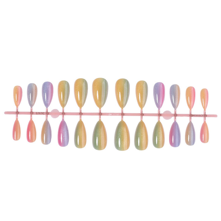 Creative nail set with shimmering ombre effects Kalsten