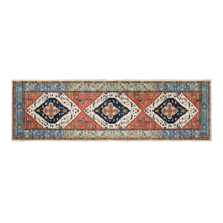 Elegant Geometric Pattern Runner Rug Kalsten