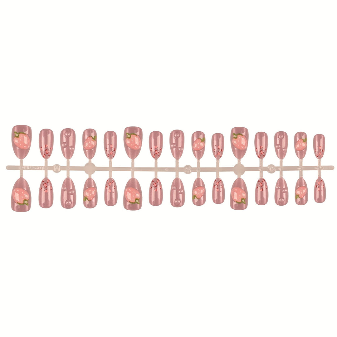 Floral-Inspired Press-On Nail Set