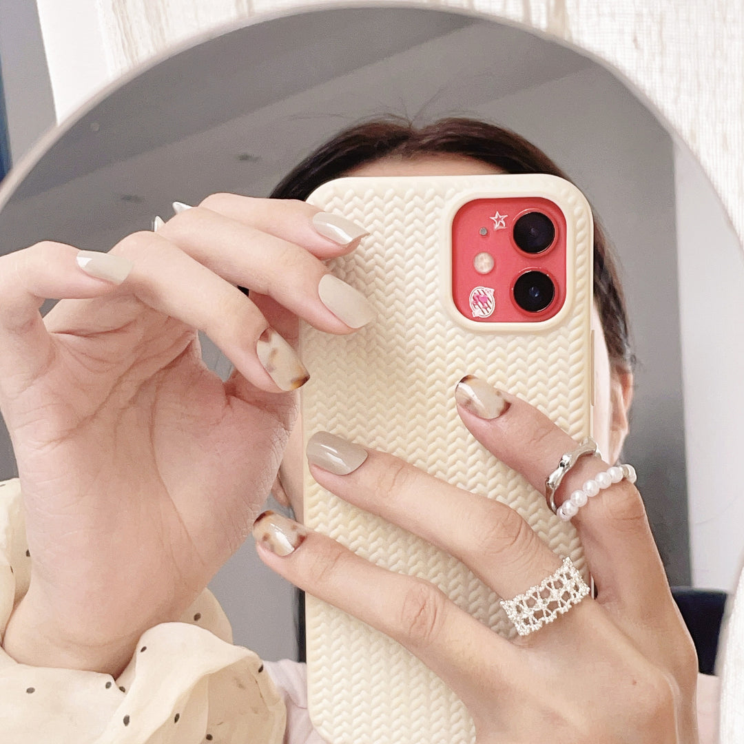 Elegant Marble Design Press-On Nails