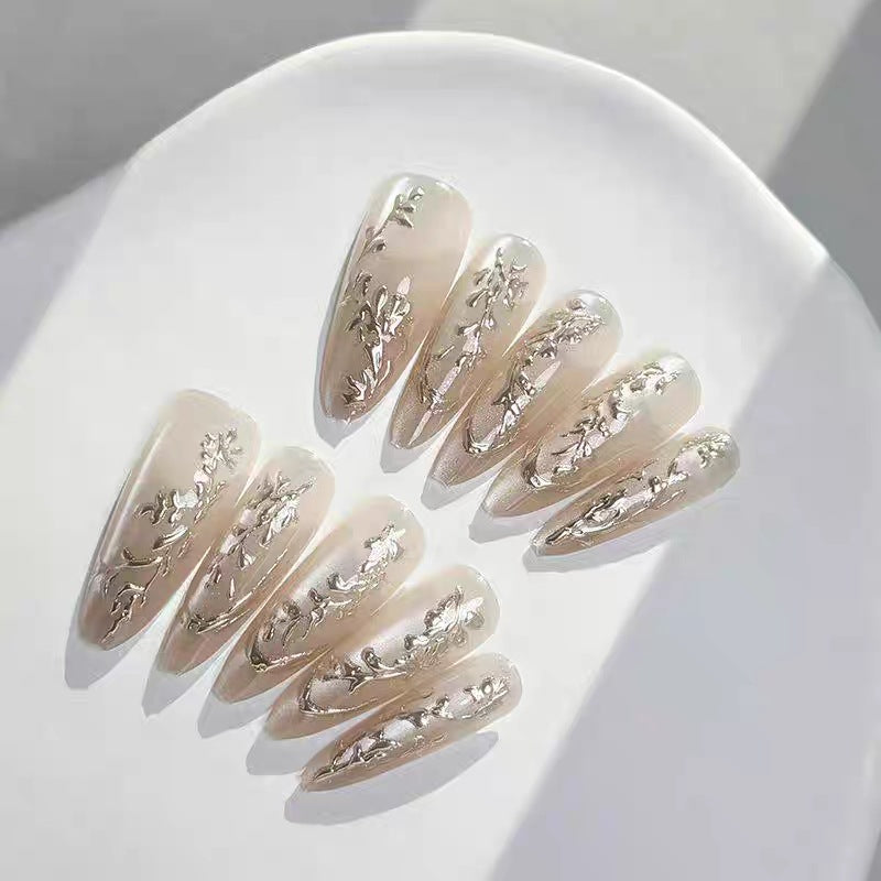 Artistic Sculpted Press-On Nails Kalsten