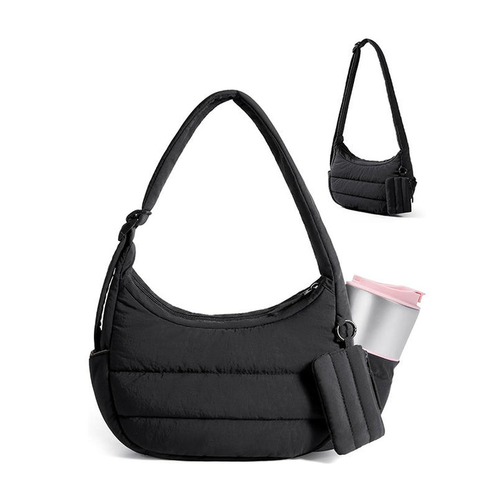 Fashionable shoulder bag with insulated interior compartment Kalsten