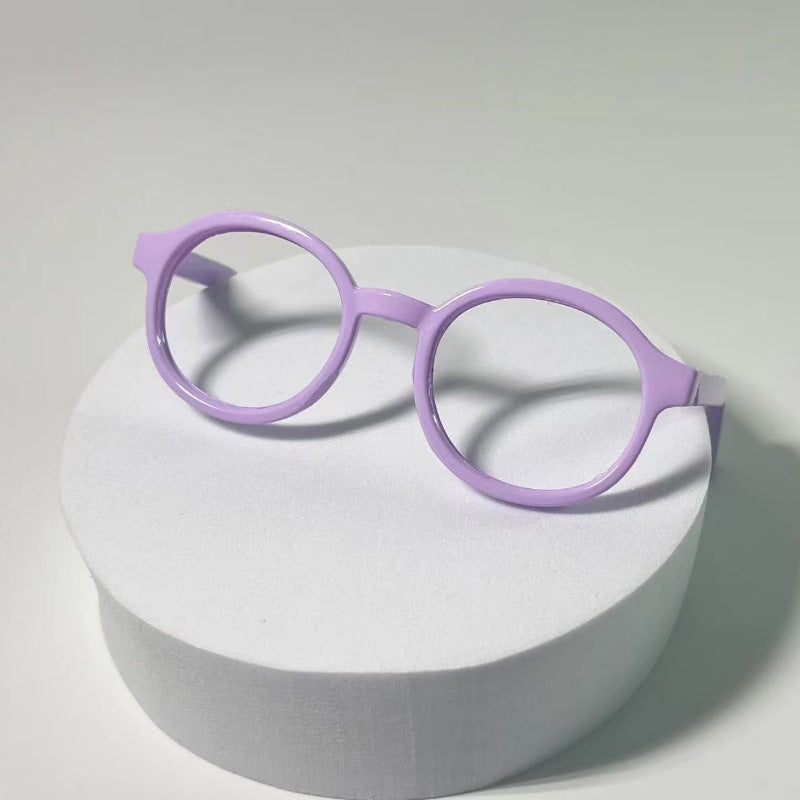 Vintage-Inspired Oval Frame Glasses Kalsten