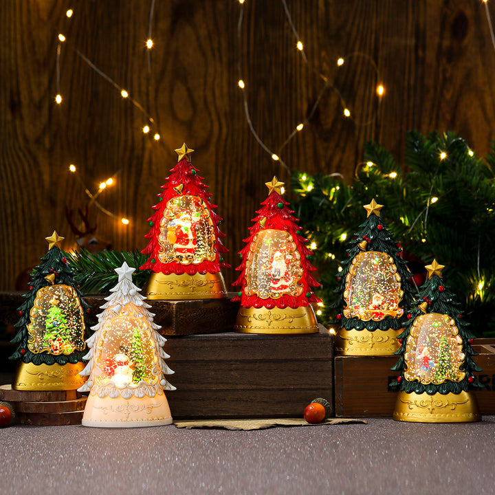 LED Illuminated Holiday Snow Globe Decoration Kalsten