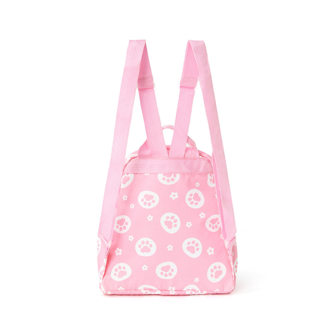 Cute Backpack with Paw Print Design Kalsten